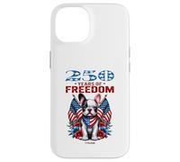 Carcasa para iPhone 14 USA 250th Anniversary Celebra Cool Patriotic Boxer Puppy