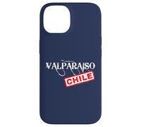 Carcasa para iPhone 14 Valparaiso Chile Arte Vintage - Recuerdo de Viaje Sudamérica