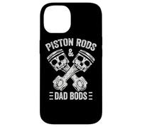 Carcasa para iPhone 14 Varillas de pistón y papá Bods Diesel Car Mechanic Garage Auto