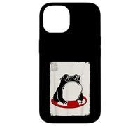 Carcasa para iPhone 14 Verano Grumpy Frog Funny Kawaii Japonés