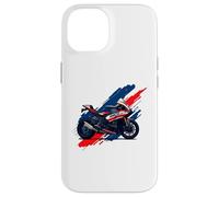 Carcasa para iPhone 14 Viaja con pasión Construyendo Conexiones de Motociclistas a través del Ciclismo