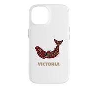 Carcasa para iPhone 14 Victoria Columbia Británica Pescador Nativo Salmón BC Canadá