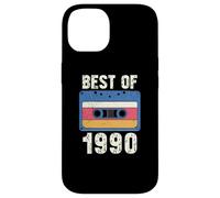 Carcasa para iPhone 14 Vintage 1990's Kid Retro Era Born In The 1990 Cassette