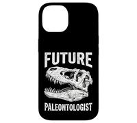 Carcasa para iPhone 14 Vintage Futuro Paleontólogo T Rex Cráneo Dinosaurio Fósil