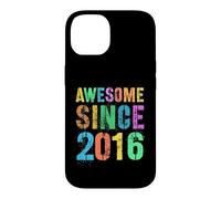 Carcasa para iPhone 14 Vintage Impresionante Desde 2016 10th Birthday Boy Girl My Décimo