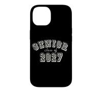 Carcasa para iPhone 14 Vintage Senior Class de 2027 para '27 Grads in College Font