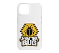 Carcasa para iPhone 14 What The Bug Catcher Warning Funny Entomology Insect Catch