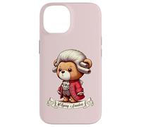 Carcasa para iPhone 14 Wolgang Amadeus Mozart Osito de Peluche música clásica