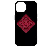Carcasa para iPhone 14 Wonder Woman Movie Logo with Geometric Suns