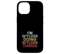 Carcasa para iPhone 14 Wylder Name Wylder Personalized Name First Given
