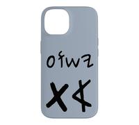 Carcasa para iPhone 14 Yeshua Aleph TAV Jesús Primero Último en Paleo Hebreo (Negro)