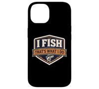 Carcasa para iPhone 14 Yo pesco, eso es lo Que Hago, Pesca Vintage, Pescador, Fisher Retro