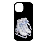 Carcasa para iPhone 14 Zapatos de Patinaje artístico Lindo Invierno Patinador sobre Hielo