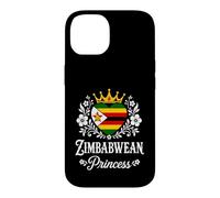 Carcasa para iPhone 14 Zimbabwean Princess Zimbabwe Flag Proud Zimbabwean Girl