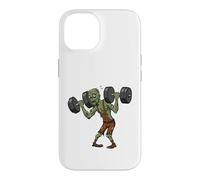 Carcasa para iPhone 14 Zombie Halterofilia Muertos vivientes Gimnasio Entren