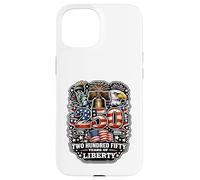 Carcasa para iPhone 15 250 años de Liberty US Anniversary