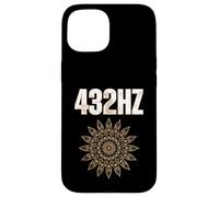 Carcasa para iPhone 15 432HZ Frecuencia Música Curación Natural Tuning Espiritualidad