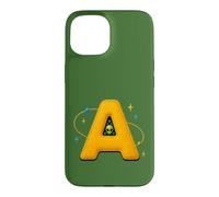 Carcasa para iPhone 15 A es para Alien UAP Space Exploration Retro Letter