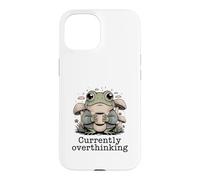 Carcasa para iPhone 15 Actualmente Pensando Demasiado en la Salud Mental de Frog Coffee
