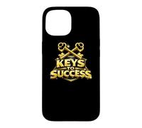 Carcasa para iPhone 15 Agente de Bienes raíces Agente de Ventas Keys to Success