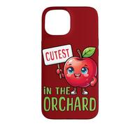 Carcasa para iPhone 15 Al recolector de Manzanas más Lindo del huerto le Encanta Recoger Manzanas a los niños