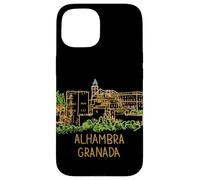 Carcasa para iPhone 15 Alhambra Granada España Viaje Souvenir City Monumento Regalo