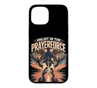 Carcasa para iPhone 15 Alistarse en la Prayerforce; Angels Flying Cover