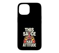Carcasa para iPhone 15 Amante de la Salsa Picante Comida Picante Chilihead Heat Seeker Pepper