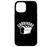 Carcasa para iPhone 15 Amante del Pan carbívoro