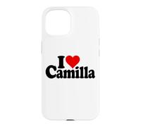 Carcasa para iPhone 15 Amo CORAZÓN Camilla