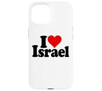 Carcasa para iPhone 15 Amo CORAZÓN Israel Cultura JUDÍA ISRAELÍ