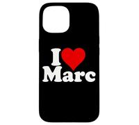 Carcasa para iPhone 15 Amo CORAZÓN Marc Marcus