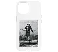 Carcasa para iPhone 15 Andy Partridge XTC Oranges & Lemons Era por AJ Barratt