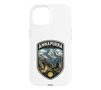 Carcasa para iPhone 15 Annapurna Nepal Viaje Familiar Trekking Himalaya Vacaciones