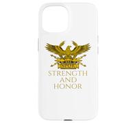 Carcasa para iPhone 15 Antigua Roma - Imperio Romano Legionario Aquila - SPQR History