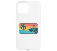 Carcasa para iPhone 15 Appalachian Trail Retro McAfee's Knob Hiking