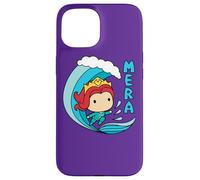 Carcasa para iPhone 15 Aquaman Movie Chibi Mera and Mermaid Wave