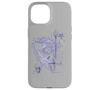 Carcasa para iPhone 15 Aquaman Movie Marine Animal Concept Sketch