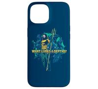 Carcasa para iPhone 15 Aquaman Movie What Lurks In The Depths?