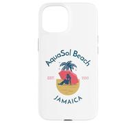 Carcasa para iPhone 15 AquaSol Beach Montego Bay Saint James Jamaica