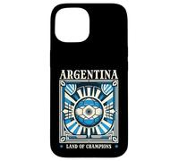 Carcasa para iPhone 15 Argentina, Tierra de Campeones - Orgullo Futbolístico