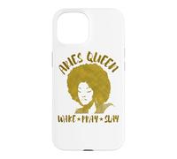 Carcasa para iPhone 15 Aries Queen Wake Pray Slay Regalo del Zodíaco para Mujeres