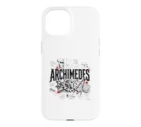Carcasa para iPhone 15 Arquímedes Ingeniero en física matemática Geometría Griega