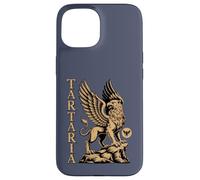 Carcasa para iPhone 15 Arte heráldico de Tartaria Griffin - Estilo Antiguo Inspirado en el Mito