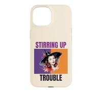 Carcasa para iPhone 15 Arte Pinup Vintage de Brujas de Stirring Up Trouble