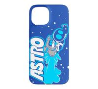 Carcasa para iPhone 15 Astro BOT with Dog Rocket Space Exploring Video Game