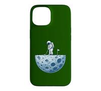 Carcasa para iPhone 15 Astronauta Divertido Golfing On Moon Golf Lover Space Golfer