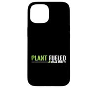Carcasa para iPhone 15 Atleta Vegano Alimentado por Plantas