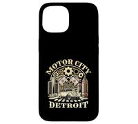 Carcasa para iPhone 15 Automóviles de Recuerdo de Motor City Detroit Michigan Detroit