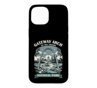 Carcasa para iPhone 15 Aventura en el Parque Nacional Gateway Arch St Louis Missouri